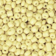 Seed beads 8/0 (3mm) Soft yellow